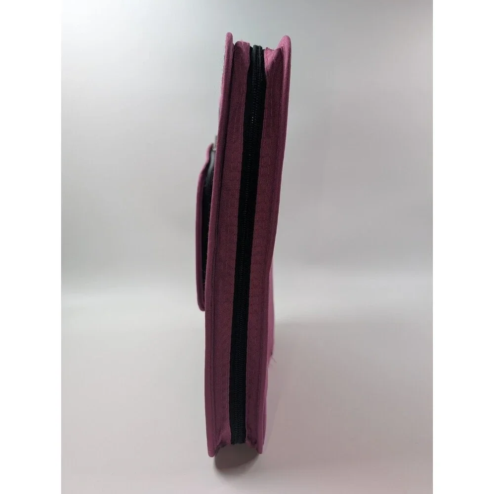 Trapper Keeper Styled Five Star Binder Pink Black 3 Ring Organizer Pencil Pouch